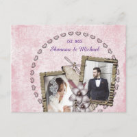 EASY! Wedding Postcard - Custom