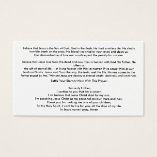 Easy Witness Card
