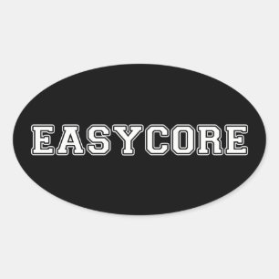 Easycore Oval Sticker