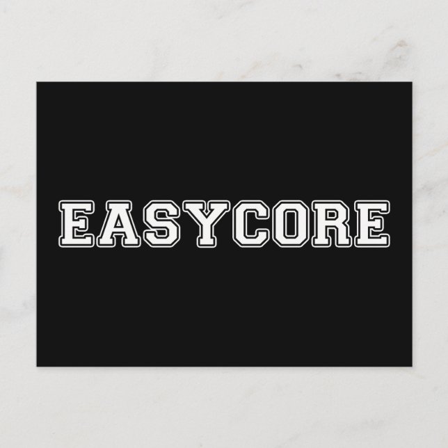 Easycore Postcard (Front)