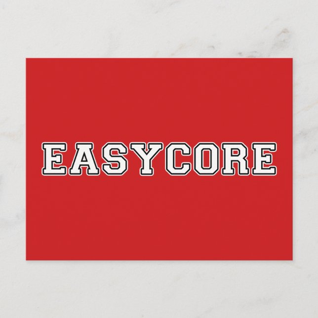 Easycore Postcard (Front)