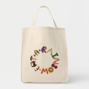 Eat a rainbow! Fruits and veggies - Whole Foods  Tote Bag