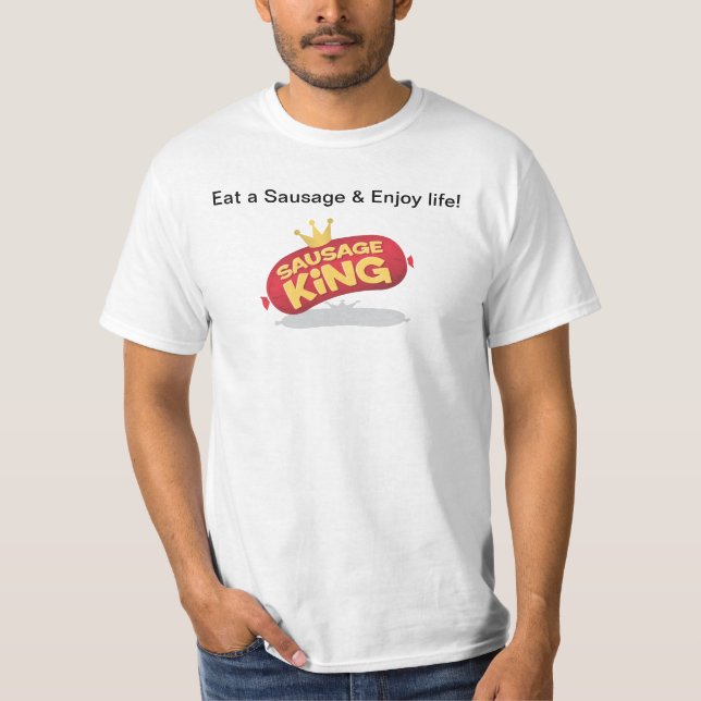 Eat a Sausage T-Shirt (Front)