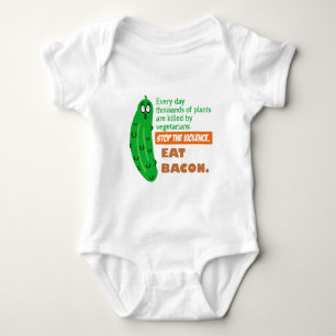 Eat Bacon Baby Bodysuit