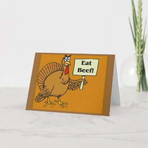 Eat Beef! Holiday Card