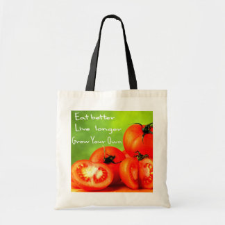 EAT BETTER LIVE LONGER TOTE BAG