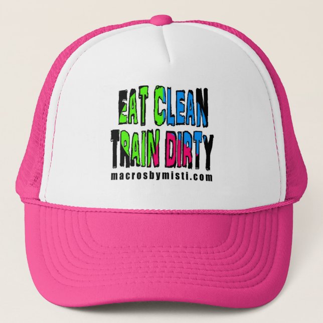 Eat Clean Train Dirty, Macros by Misti Cap (Front)