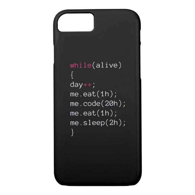 eat CODE eat sleep Case-Mate iPhone Case (Back)