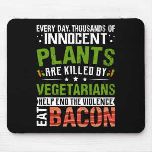 Eat Con Anti Vegan Bbq Breakfast Food Mouse Mat