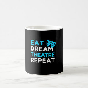 Eat Dream Theatre Repeat, Mug Nice Design
