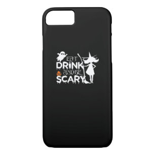 Eat Drink And Be Funny Scary iPhone 8/7 Case