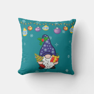 Eat Drink and Be Gnomie  Cushion