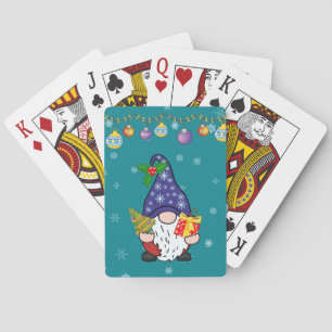 Eat Drink and Be Gnomie Playing Cards
