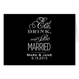 Eat Drink and Be Married