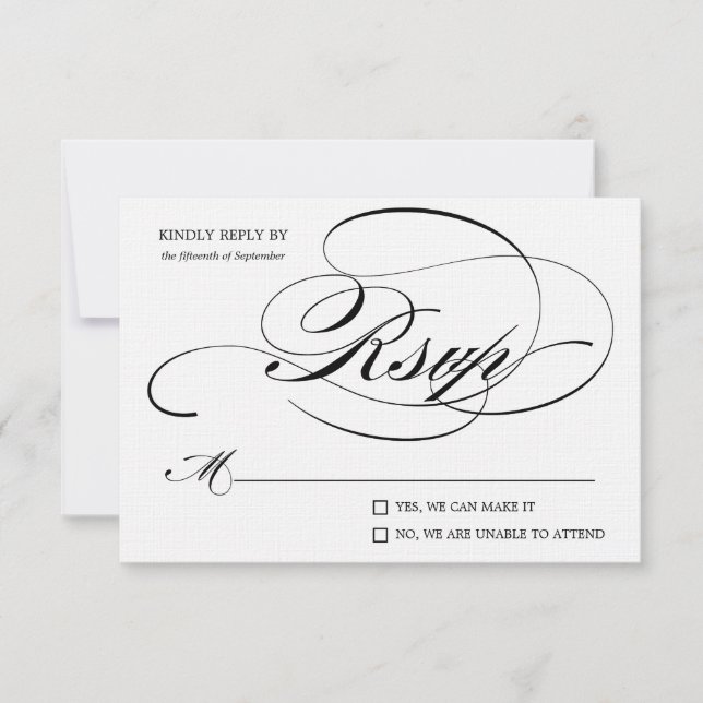 EAT, DRINK AND BE MARRIED LIMITED EDITION | RSVP (Front)