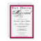 Eat Drink and be Married  Wedding Invitation