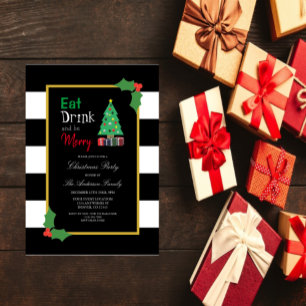 Eat Drink And Be Merry Christmas Party