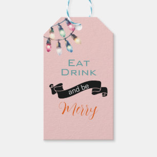 Eat Drink and be Merry Gift Tag