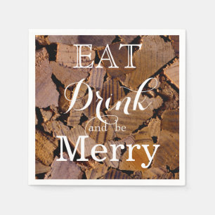 Eat Drink and be Merry Napkin