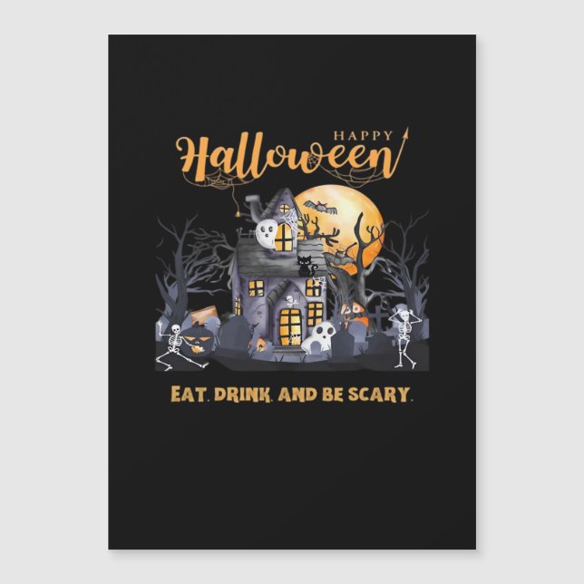 Eat Drink And Be Scary Classic (Front)