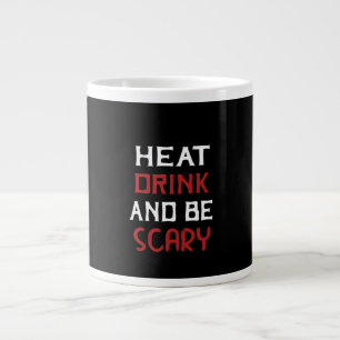 Eat Drink And Be Scary Creative Casual Large Coffee Mug
