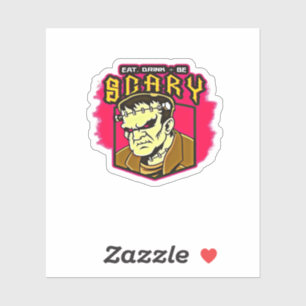 Eat Drink And Be Scary Frankenstein Halloween Crea