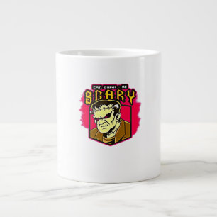 Eat Drink And Be Scary Frankenstein Halloween Crea Large Coffee Mug