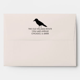 Eat Drink and Be Scary Halloween Address Envelope