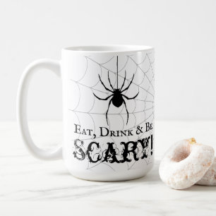 Eat, Drink, and Be Scary Halloween Coffee Mug