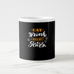 Eat Drink And Be Scary Halloween Creative Casual Large Coffee Mug