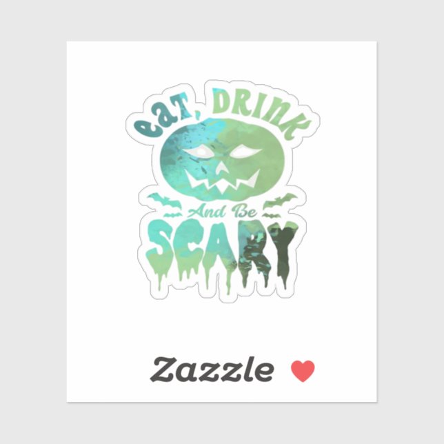 Eat Drink And Be Scary Halloween Light (Sheet)