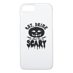 Eat Drink And Be Scary Halloween Light Cool Unique iPhone 8/7 Case