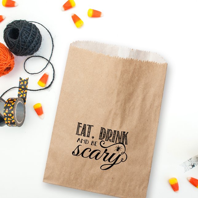Eat, Drink and Be Scary Halloween Party Favour Bags (Creator Uploaded)