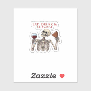 Eat Drink And Be Scary Minimal Clean