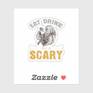 Eat Drink And Be Scary Reaper Minimal Clean