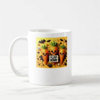 Eat Drink And Be Scary Retro Classic Coffee Mug