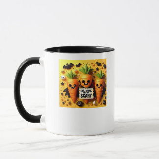 Eat Drink And Be Scary Retro Classic Mug