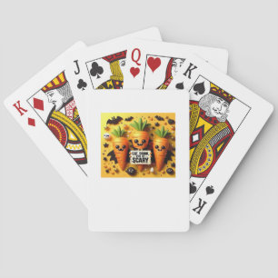 Eat Drink And Be Scary Retro Classic Playing Cards