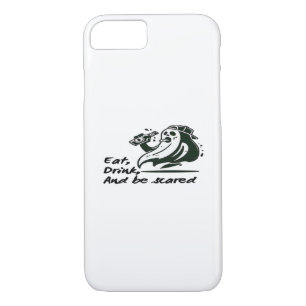 Eat Drink And Be Scary Spooky Club Cool Unique iPhone 8/7 Case