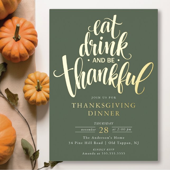 Eat Drink And Be Thankful Thanksgiving  (Creator Uploaded)