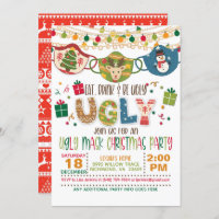 Eat, Drink and Be Ugly - Ugly Mask Christmas W