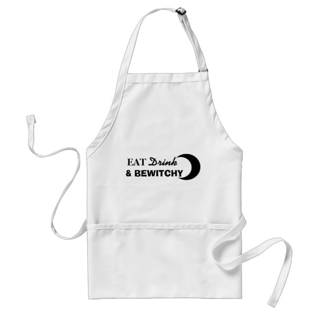 Eat, Drink, and Bewitchy Standard Apron (Front)
