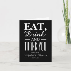 Eat, Drink and Thank You