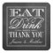 Eat, Drink & Be Married Chalkboard Wedding