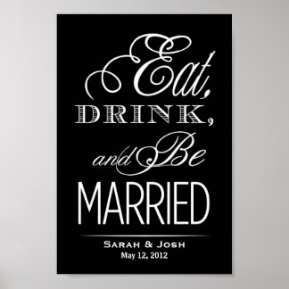 Eat, Drink, Be Married Poster