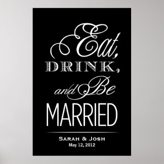 Eat, Drink, Be Married Poster