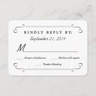 Eat Drink be Married Rustic Wood Rounded RSVP Card