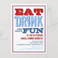 Eat, Drink & have Fun at a Summer BBQ Party