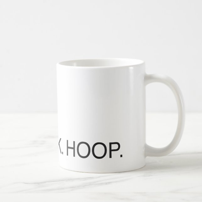 Eat. Drink. Hoop. Commuter Mug (Right)