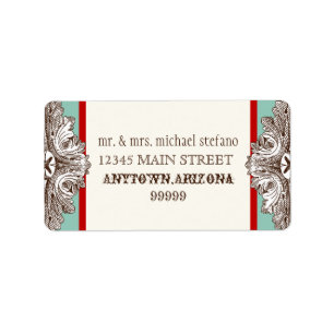 Eat, Drink n Get Married Matching Address Labels